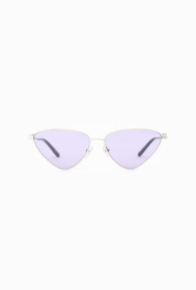 Balenciaga 2020 Triangle Cat-Eye Sunglasses - 1