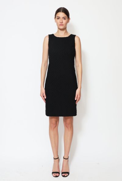 Chanel Textured Zig Zag Dress - 2