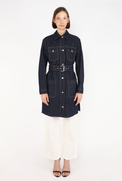 Dior Monogram Belted Denim Jacket, 2025 - 2