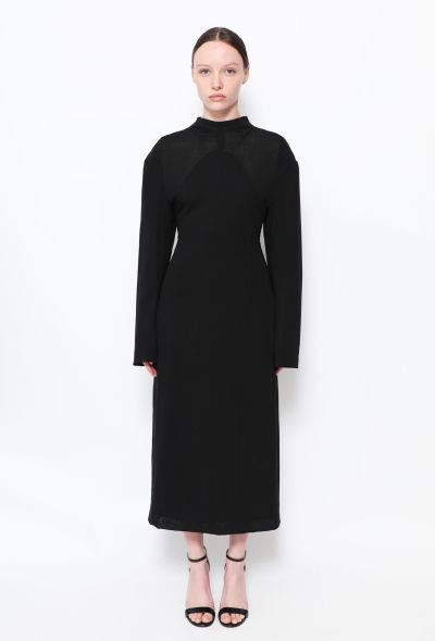 Céline F/W 2017 Flared Crêpe Dress - 1