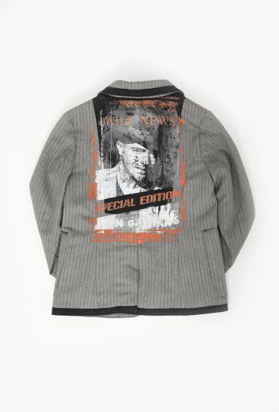 John Galliano Pinstripe Kids Blazer - 2