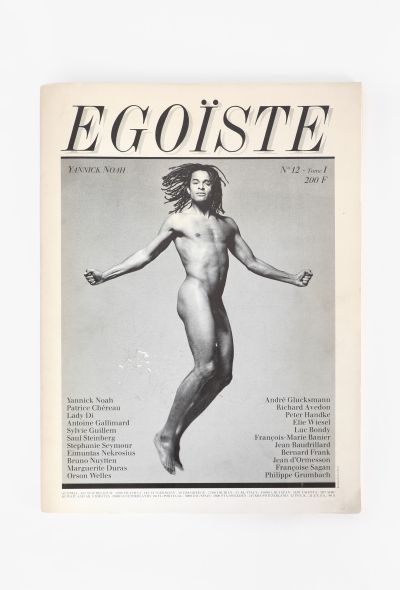 Vintage Books Egoïste N°12 Yannick Noah - 1