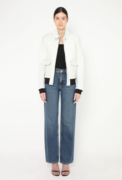 Balenciaga 2011 Leather Bomber Jacket - 2
