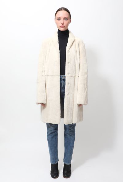 Jil Sander Rabbit Fur Coat - 1