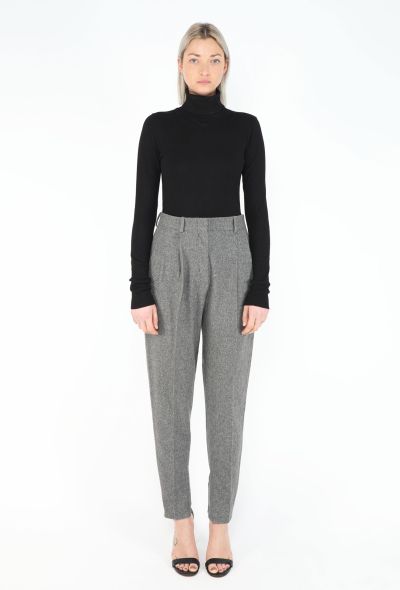 Céline 2013 Tapered Wool Trousers - 1