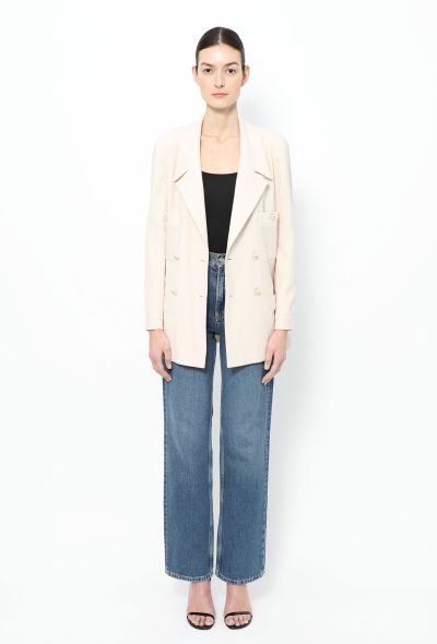 Chanel 1997 Notched 'CC' Pocket Jacket - 2