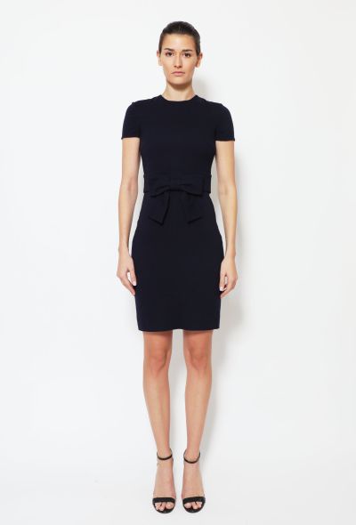 Valentino Crêpe Bow Dress - 1
