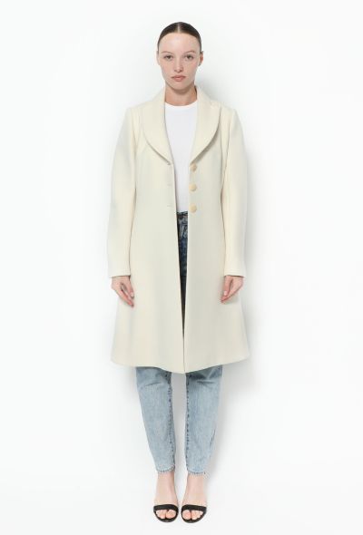 Alaïa Flared Wool Coat - 2
