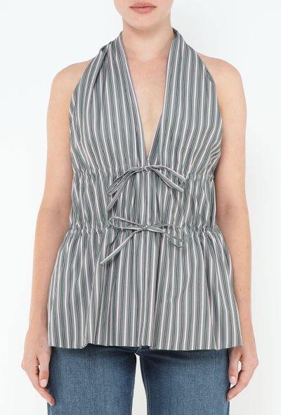 Dries Van Noten S/S 2025 Ceana Open-Back Top - 1