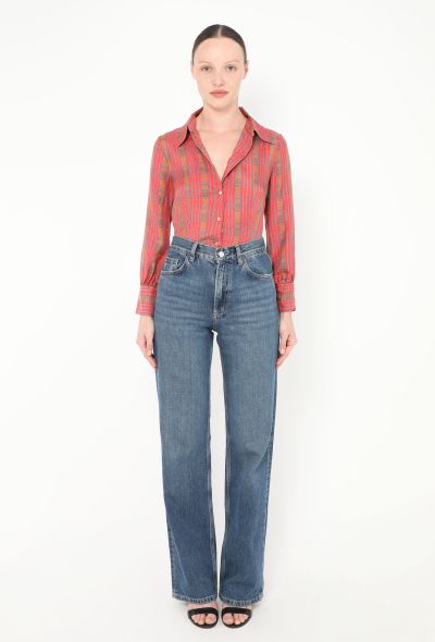 Prada Geometric Printed Silk Shirt - 2