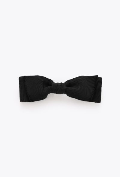 Chanel '70s Grosgrain Bow Hairclip - 2