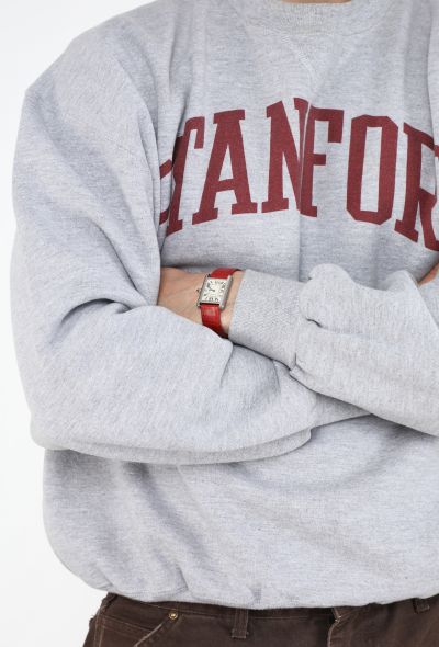 Cartier 18K White Gold Tank Louis GM Watch - 2