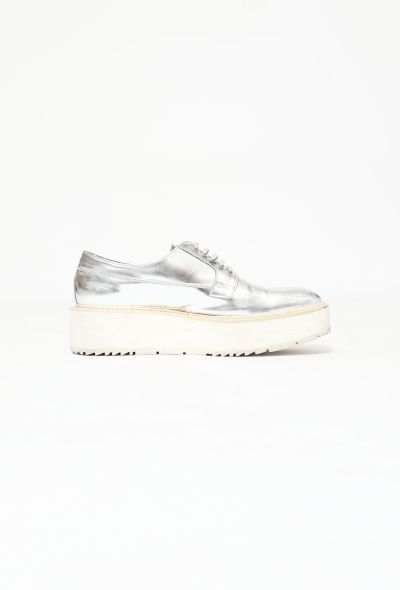 Prada S/S 2011 Metallic Platform Creepers - 1