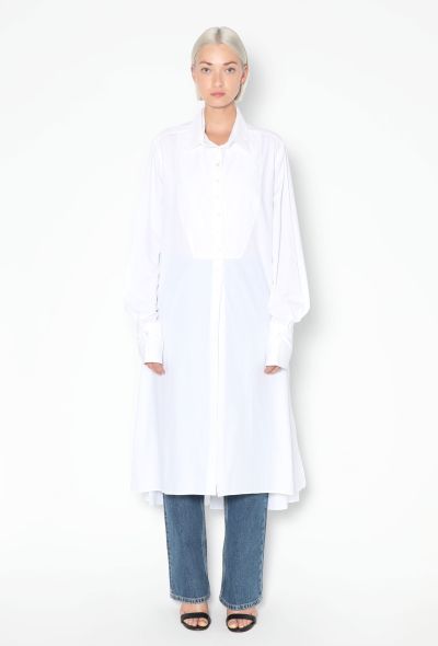 Ann Demeulemeester Button-Up Tunic Dress - 1