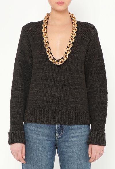 Bottega Veneta F/W 2019 Chainlink Knit Sweater - 1