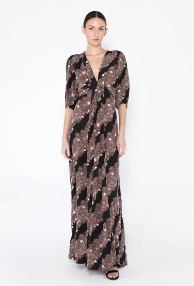 Ossie Clark '70s Printed Rayon Dress - 2