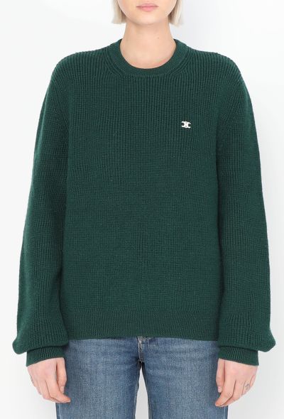 Céline 2022 Triomphe Knit Sweater - 1