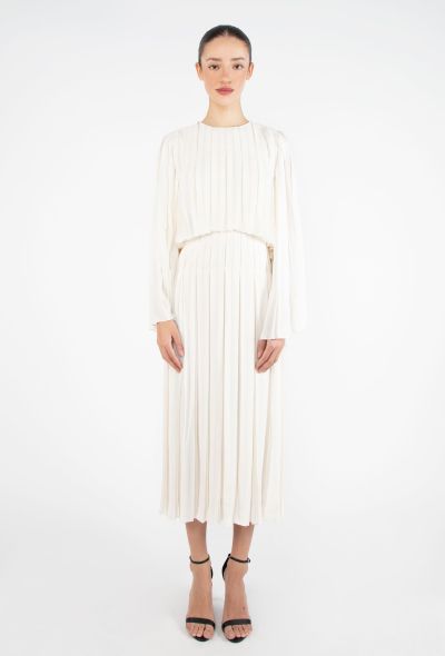 byFang 2024 Semi-Couture Silk Plissé Dress - 2