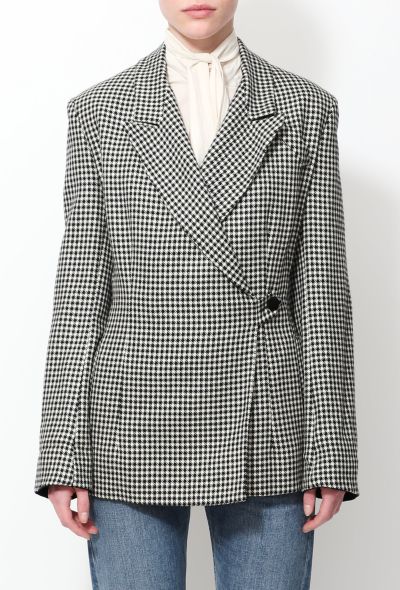 90s Houndstooth Blazer - 2