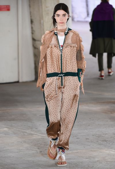 Sacai Resort 2019 Polka Dot Jumpsuit - 2