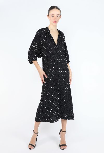 Céline Polka Dot Crêpe Dress, S/S 2021 - 1