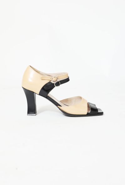 Chanel 2005 Bi-Color Sandals - 1