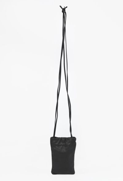 The Row 2021 Bourse Leather Phone Pouch - 1