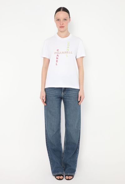 Chanel 2019 x Pharrell Williams Embellished T-Shirt - 2
