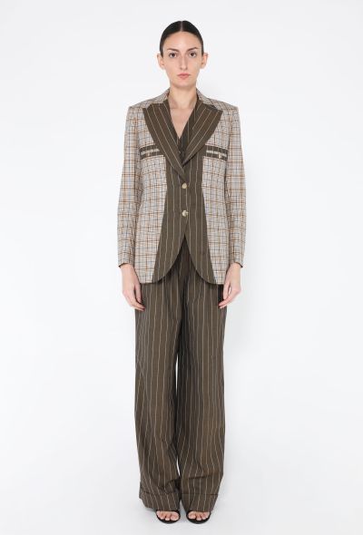 Dior ICONIC F/W 2001 Pinstripe Tailored Suit - 2