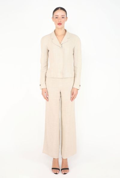 Chanel CAMPAIGN Resort 1998 Linen Ensemble - 1