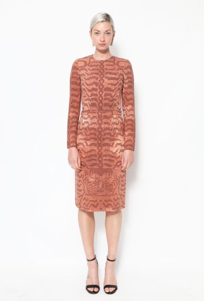 Miu Miu F/W 2009 Tiger Print Dress - 1