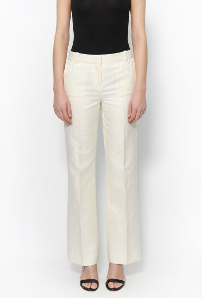Céline S/S 2012 Jacquard Trousers - 1