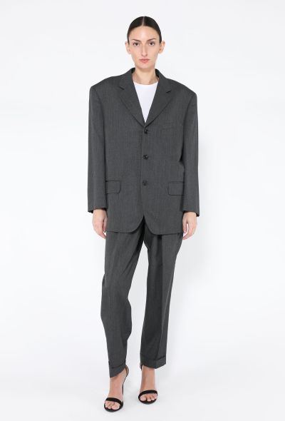 Comme des Garçons 1995 Oversized Wool Suit - 1