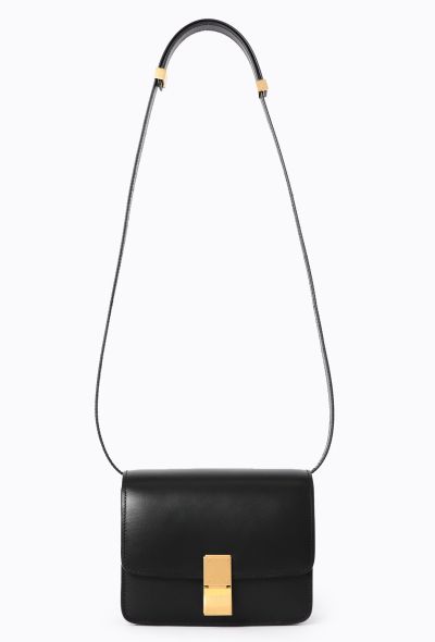 Céline Black Mini Classic Box Bag - 1