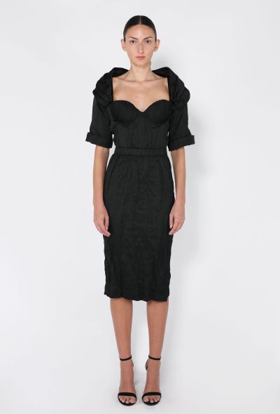 Prada Draped Bustier Dress, S/S 2009 - 1