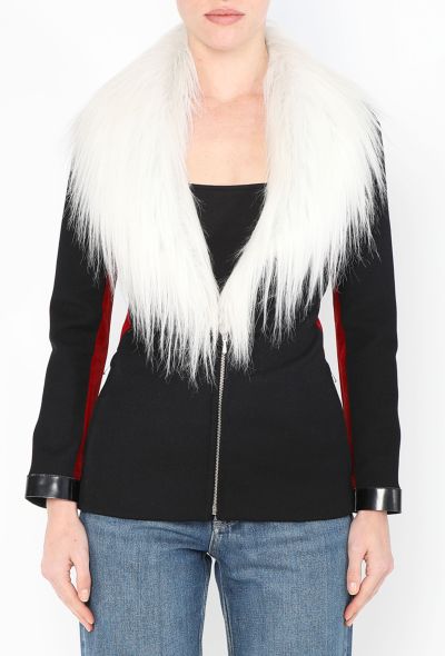 Jean Paul Gaultier Fall 1991 'Can-Can' Fur Collar Jacket - 1