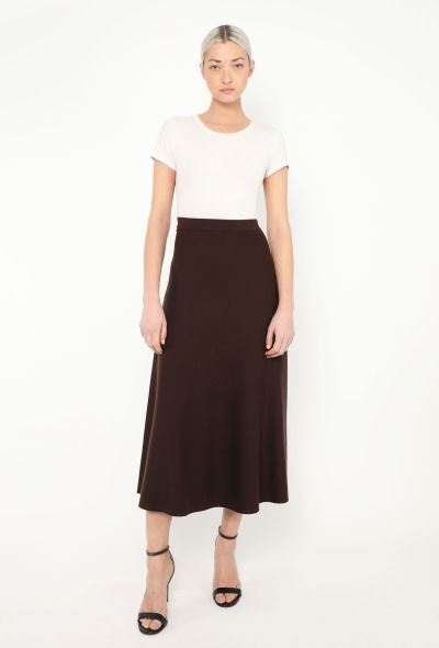 Gabriela Hearst F/W 2021 Freddie Flare Skirt - 1