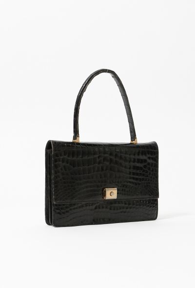 '60s Crocodile Piano Bag - 2