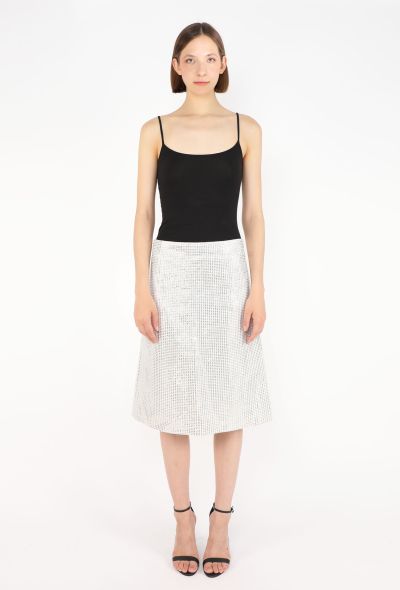 Bottega Veneta Strass Appliqué Skirt, 2019 - 2