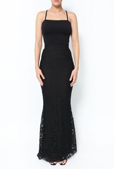 Dolce & Gabbana Classic Lace Maxi Skirt - 2