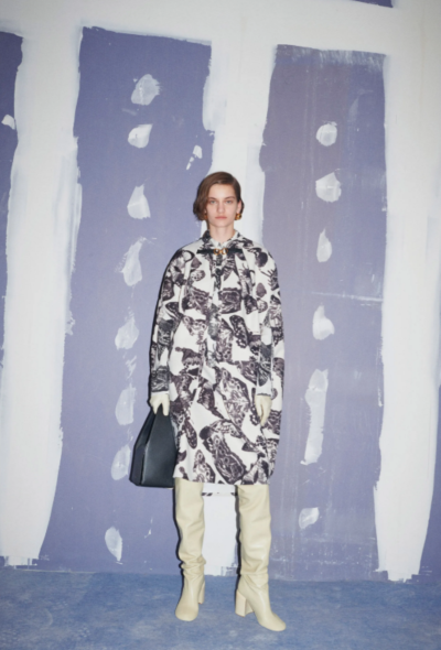 Jil Sander F/W 2021 Butterfly Print Skirt - 2