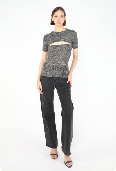 Dolce & Gabbana 2-piece Alpaca Knit Top, 1990s - 2
