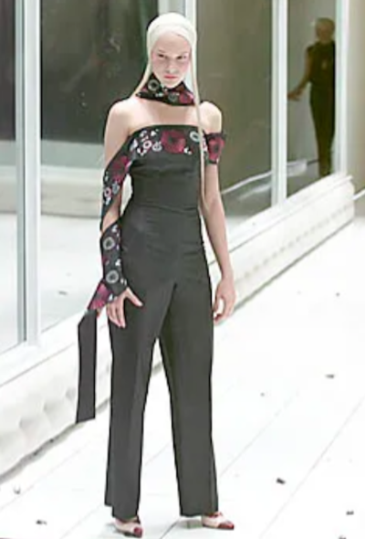 Alexander McQueen COLLECTOR S/S 2001 'Voss' Sash Dress - 2