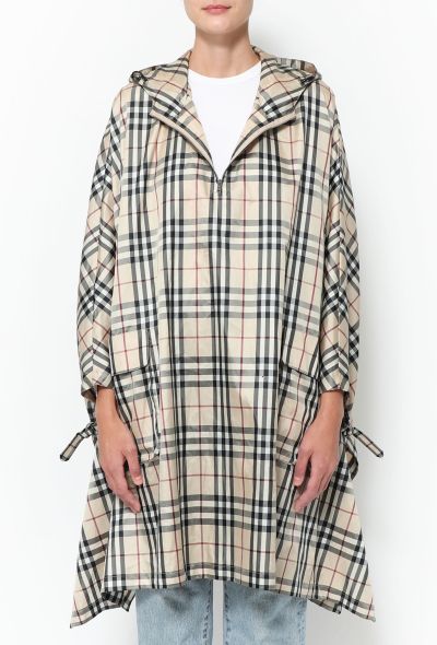 Burberry 'Nova' Plaid Hooded Poncho - 2