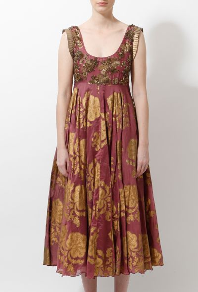 Vintage Hand Embroidered Dress - 2