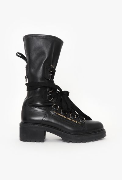 Dior F/W 2021 D-Fight Biker Boots - 1