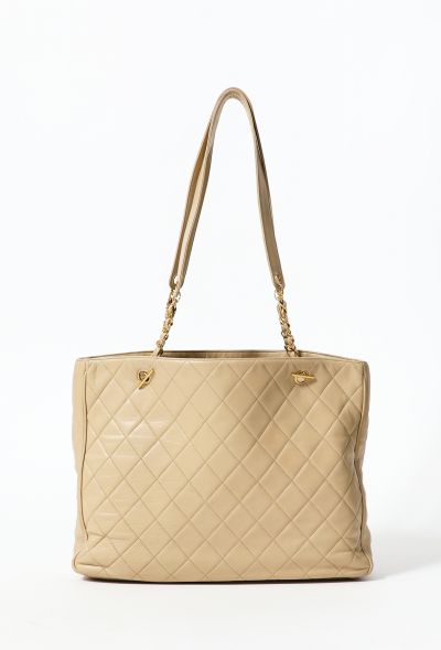 Chanel Beige Grand Shopping Tote Bag - 2