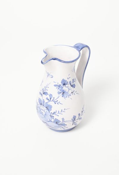 Dior Hand-Painted Vintage Porcelain Pitcher - 2