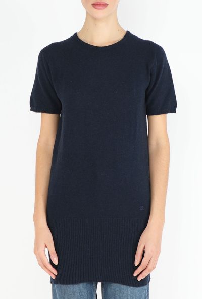 Chanel Cashmere Knit 'CC' Sweater - 2
