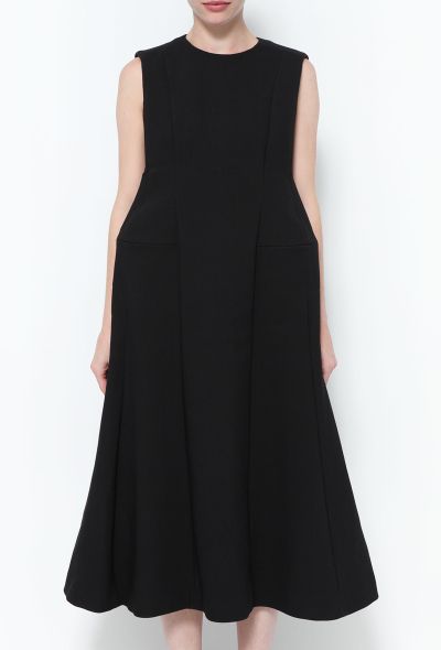 Balenciaga 2016 Flared Twill Dress - 2